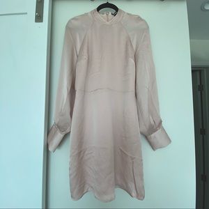 Light Pink Silk Dress
